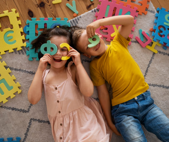 Bright engaging early-education classroom at Sprouts Academy